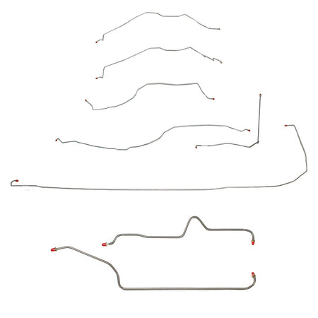 CBK0218SS- 00-02 GM 1500 SUV 4wd 130wb Complete Brake Line Kit; Stainless - SSTubes
