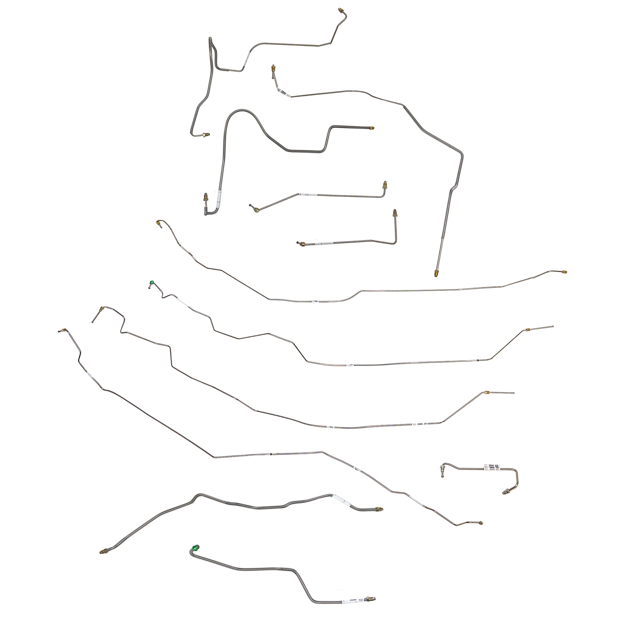 95-97 Camaro, Traction Control; Complete Brake Line Kit; Steel - SSTubes