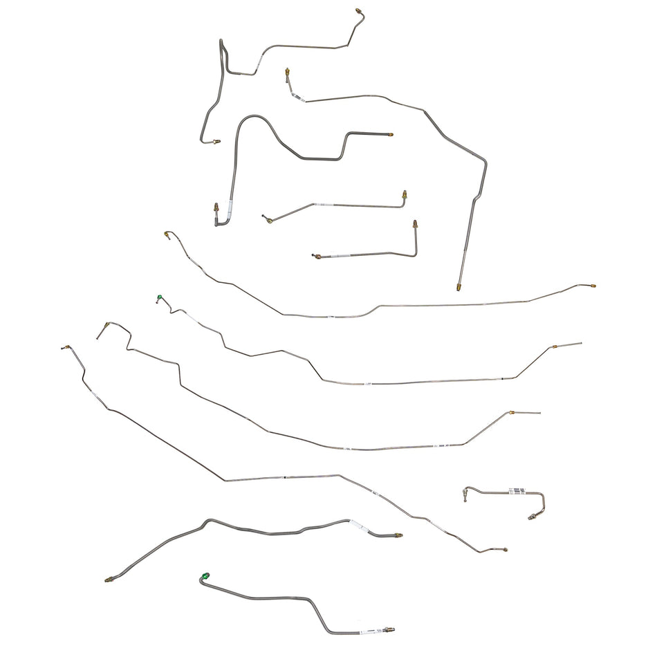 95-97 Camaro, Traction Control; Complete Brake Line Kit; Stainless - SSTubes
