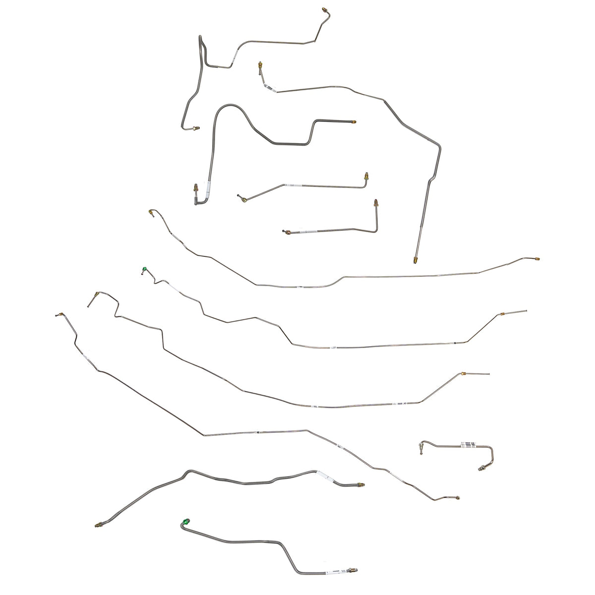 95-97 Camaro, Traction Control; Complete Brake Line Kit; Steel - SSTubes