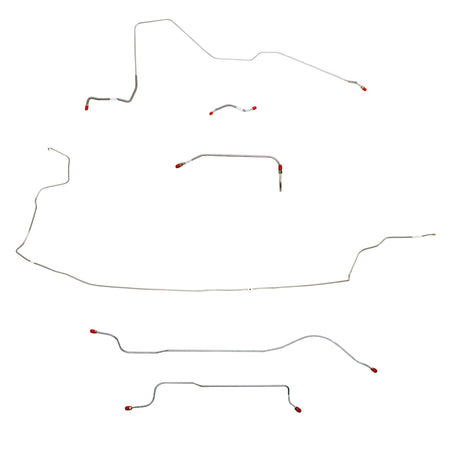 CBK0610OM - 1964 MOPAR B-body w/ 426 Max Wedge; Complete Brake Line Kit; Steel - SSTubes