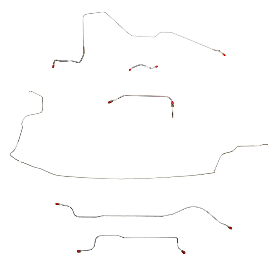 CBK0610OM - 1964 MOPAR B-body w/ 426 Max Wedge; Complete Brake Line Kit; Steel - SSTubes