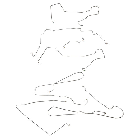 CBK0697OM - 2004 Pontiac GTO, Complete Brake Kit; Steel - SSTubes