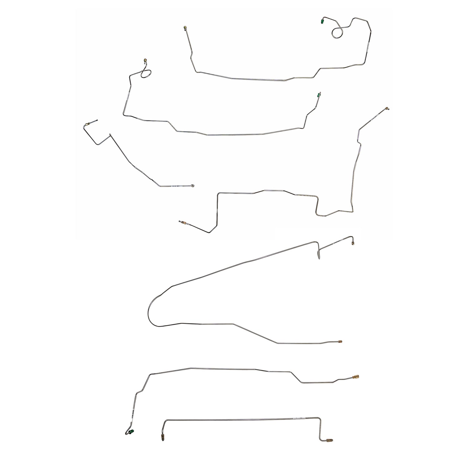 CBK0702OM - 2003-10 Dodge Viper, Complete Brake Kit; Steel - SSTubes