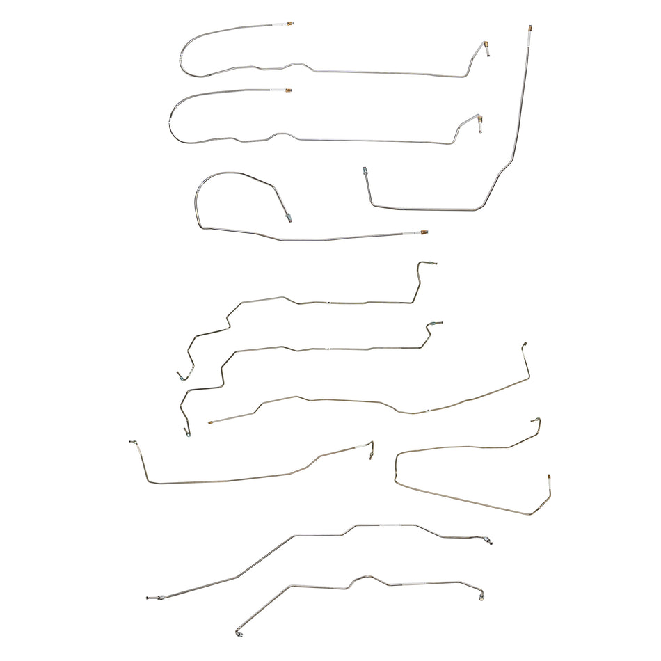 CBK0707- 2008-14 Chevy Tahoe, Traction Control w/ 4 WD, 5.3L; Complete Brake Line Kit