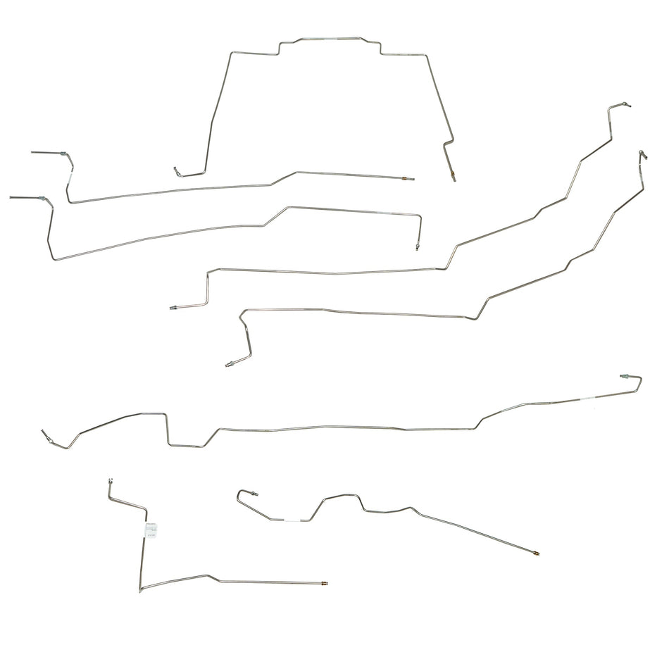 2003-07 Chevy Express 2500, GMC Savanna 2500; Complete Brake Line Kit; Steel - SSTubes