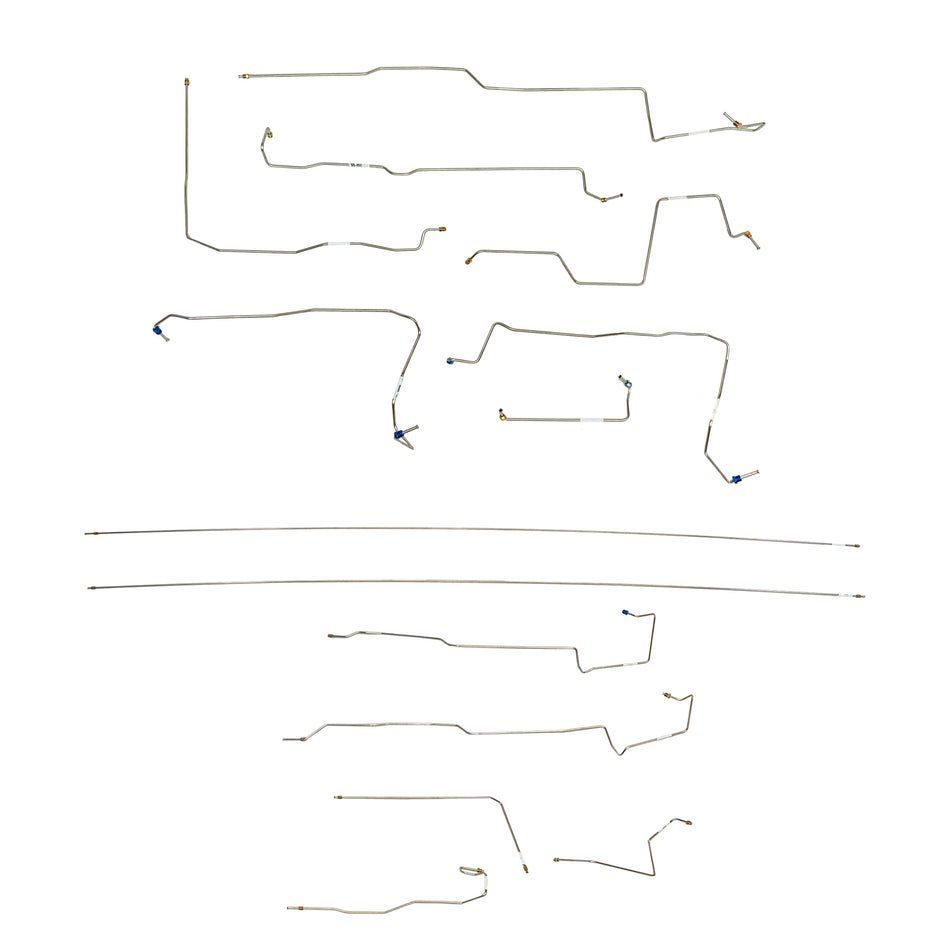 CBK0735- 2003-09 Chevrolet TopKick C4500 w/ 194" Wheel Base; Complete Brake Line Kit