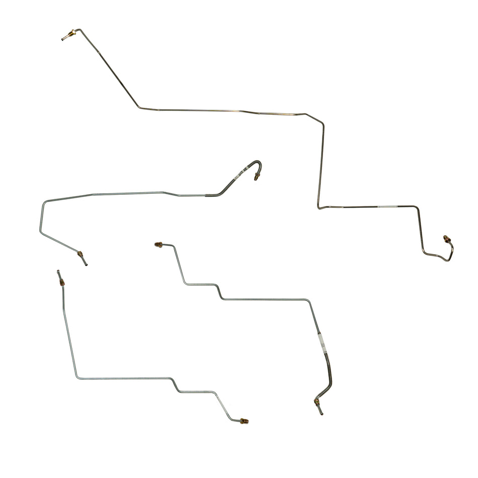 CKT9701- 97-99 Chevy Malibu, 97-99 Oldsmobile Cutlass & Alero/ Pontiac Grand Am; Front Brake Line Kit w/ ABS
