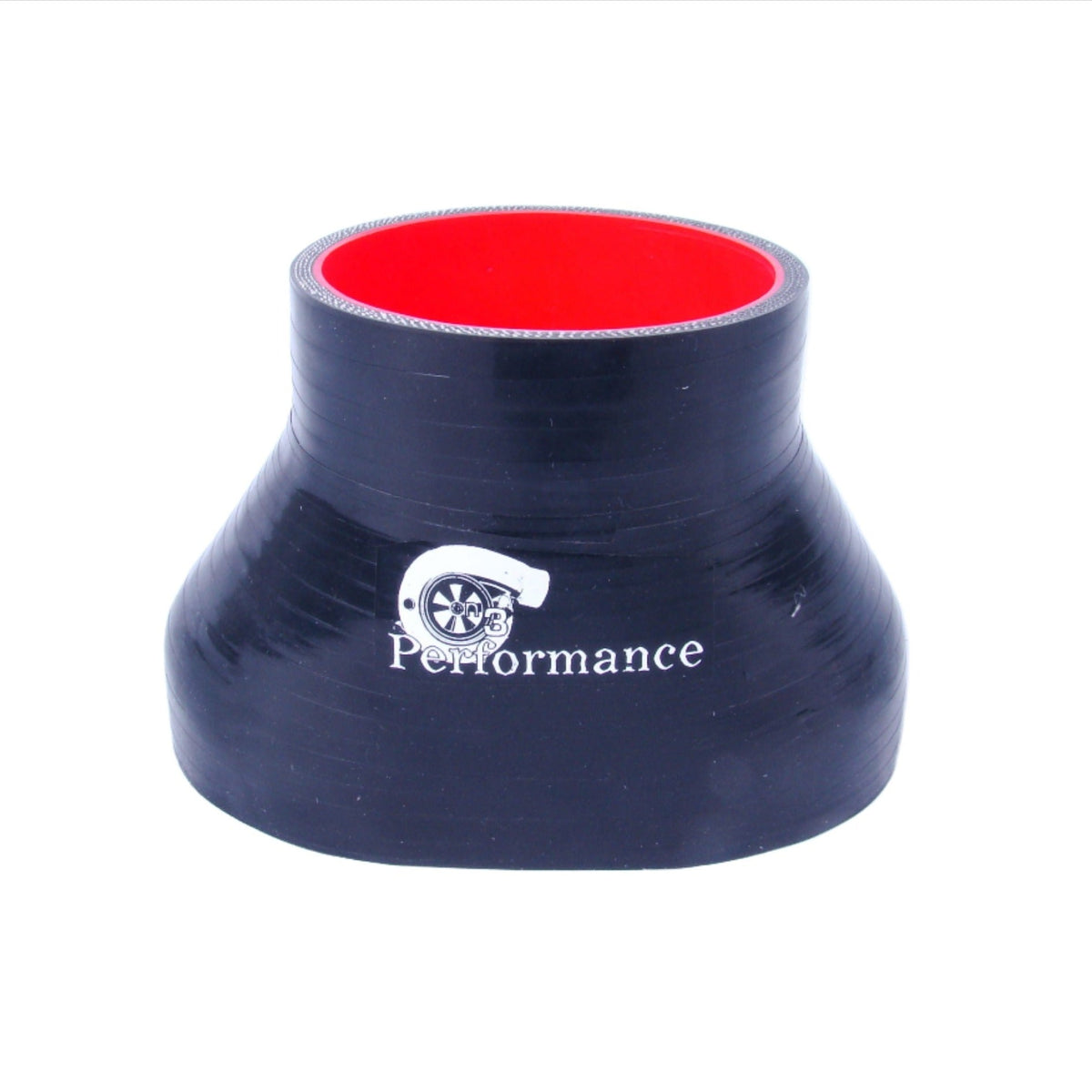 On 3 Performance 3" To Oval Mustang Throttle Body 5 Ply Silicone Coupler (3v &4v) - SSTubes