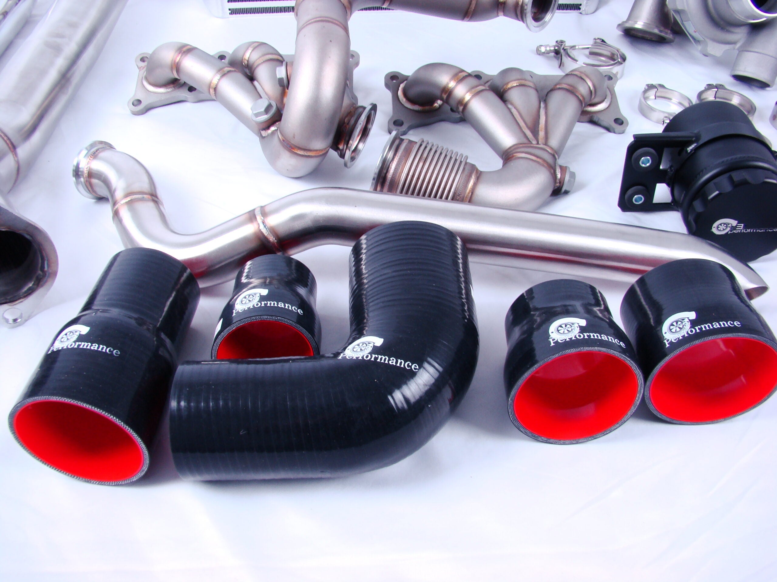 (2006-2013) BMW 335i N54 T3 Top Mount Single Turbo System - SSTubes