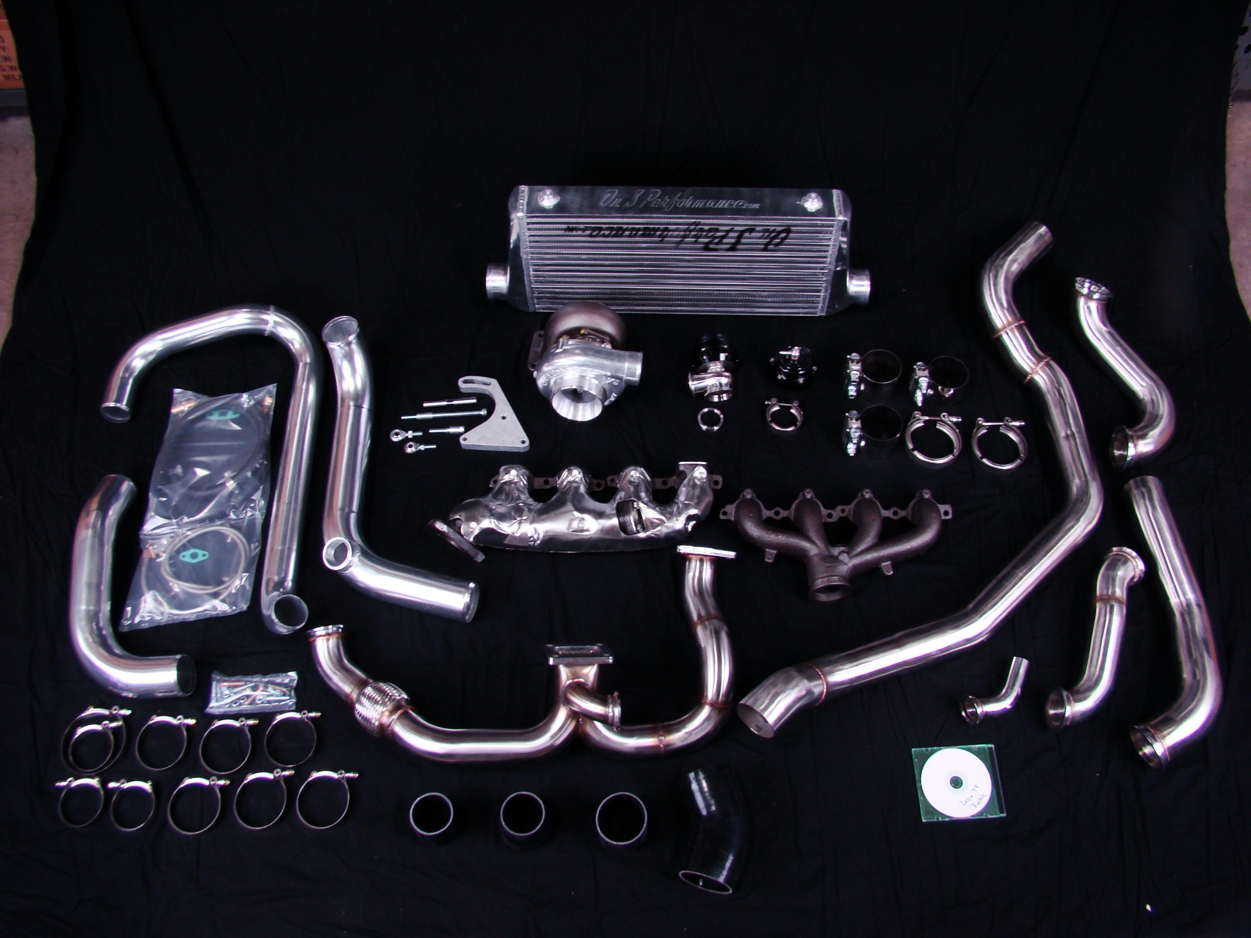 1998-2002 Camaro / Trans-Am Single Turbo System Kit (F Body) - Retains AC - SSTubes