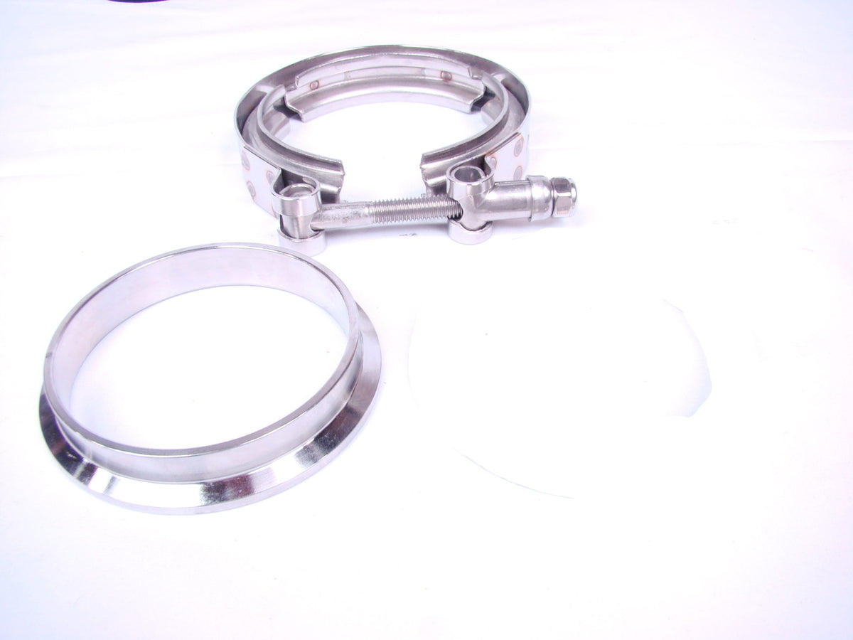 3.0" Downpipe V-Band Flange / SS Clamp Kit - SSTubes