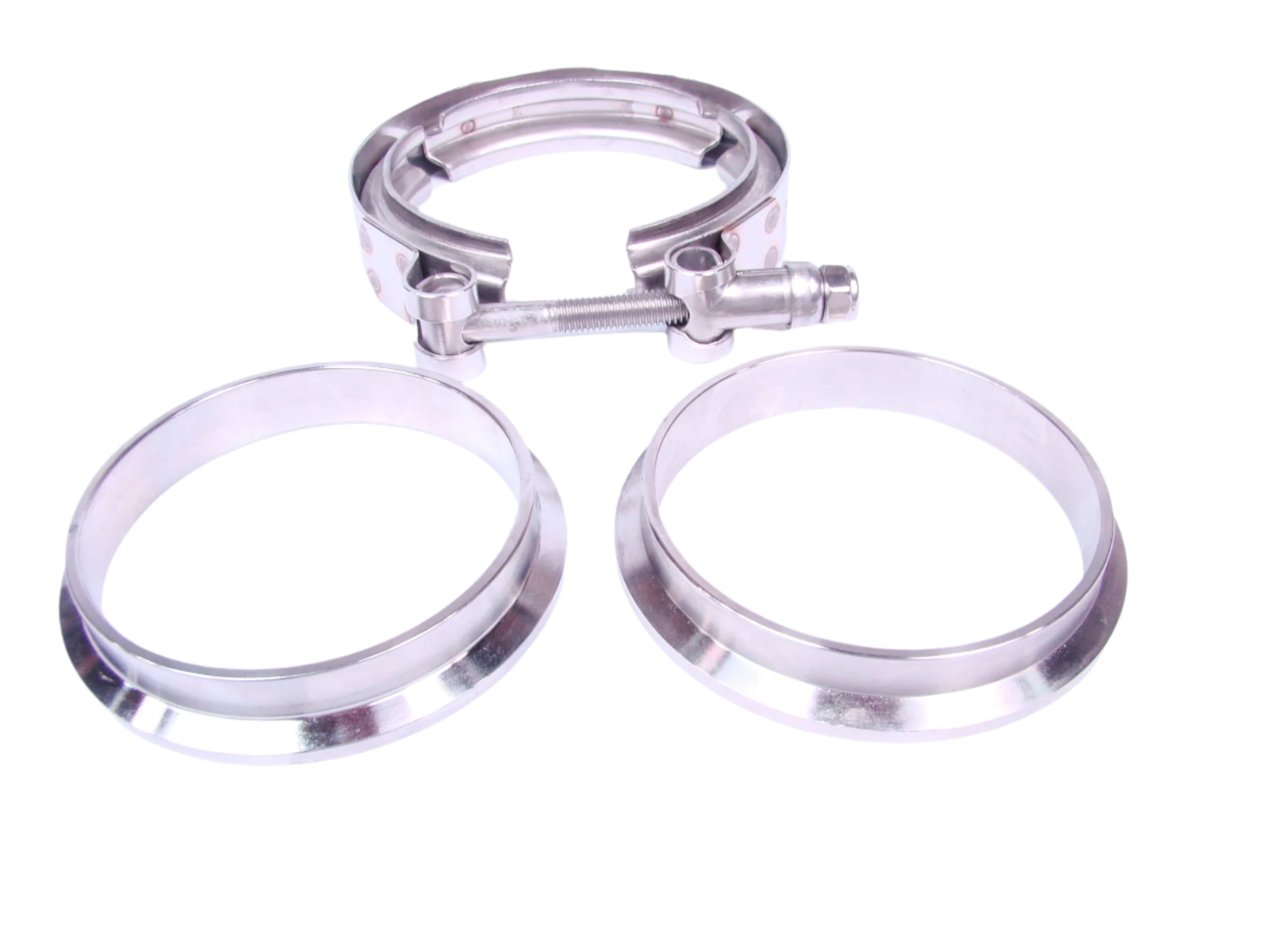 4.0" V-Band Flange / SS Clamp Kit - SSTubes