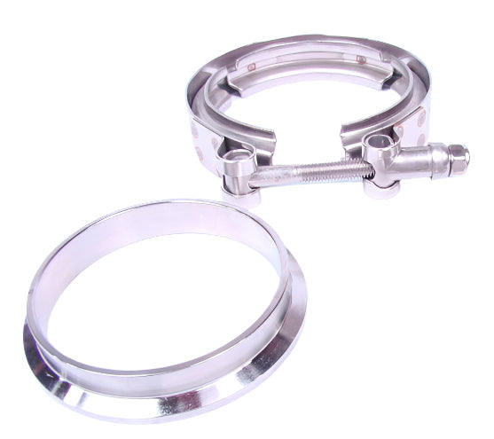4.0" Downpipe V-Band Flange / SS Clamp Kit - SSTubes