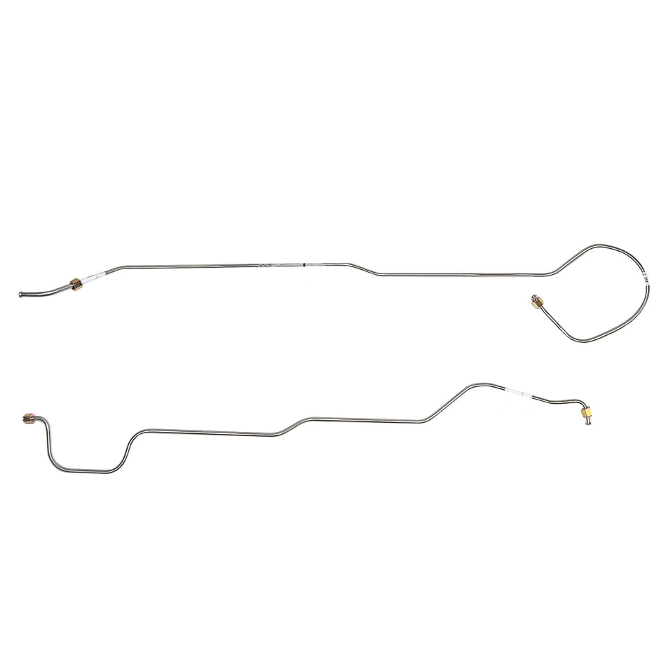 ETC7002SS- 70-74 Mopar E-Body, 71-72 Charger / Plymouth GTX, Coronet, Road Runner, Satellite; Big Block; Transmission Lines; Stainless - SSTubes