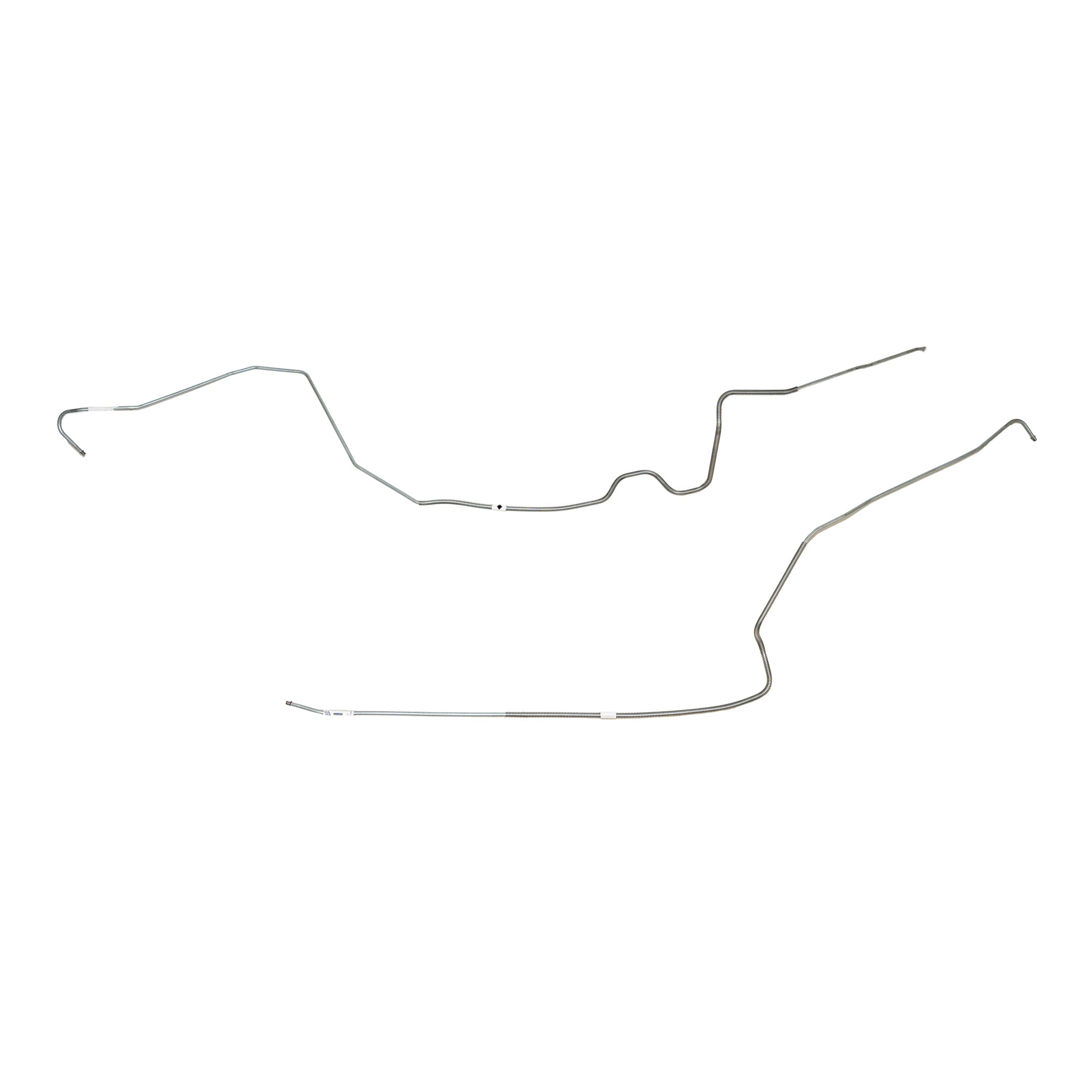 70-74 Chevy Camaro, Z28, 71-74 Pontiac Firebird, Trans Am, V8; 2pc 1/4" Fuel Return Line; Stainless - SSTubes