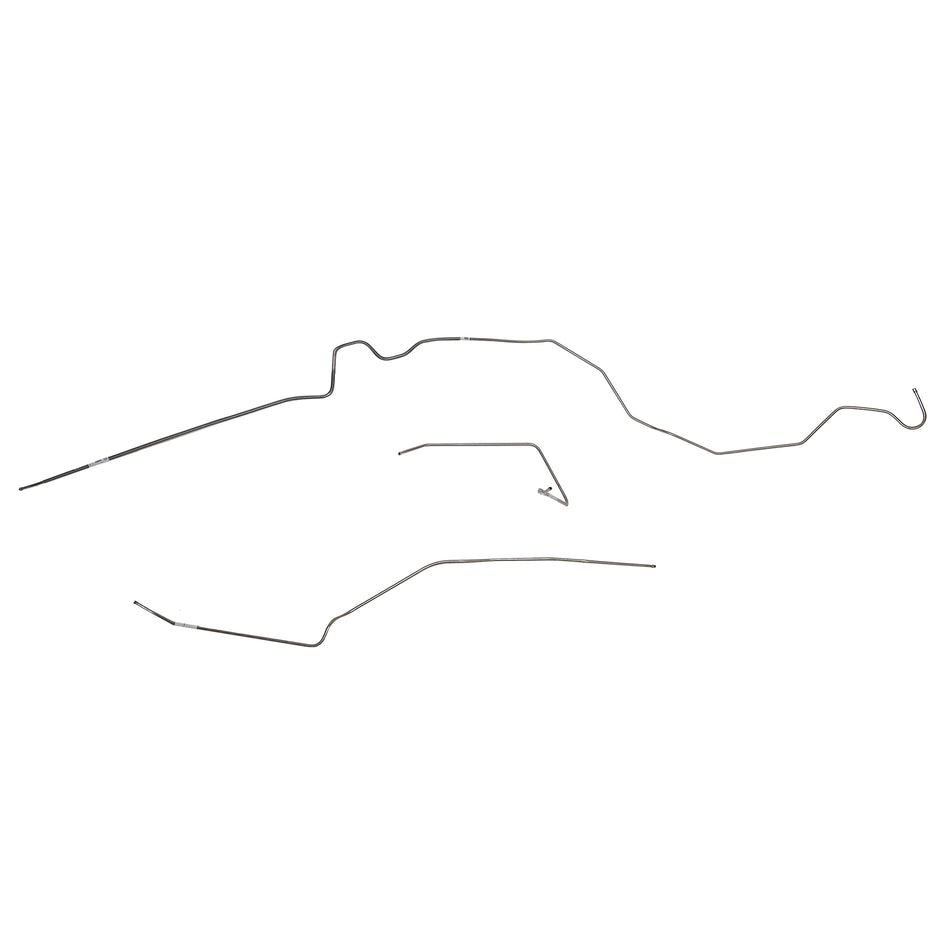 79-81 Pontiac Firebird, Trans Am 3pc 1/4" Fuel Return Lines; Steel - SSTubes