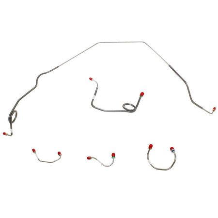 FKT6908OM- 69 Chevy Camaro, Standard Disc Brakes, Front 5 Line Kit; Steel - SSTubes