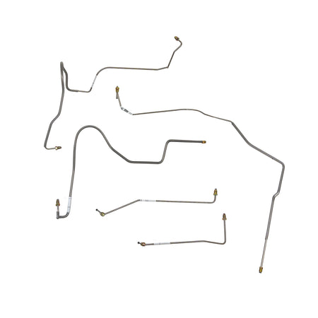 95-97 Camaro/Firebird, Traction Control, Front Brake Line Kit; Stainless - SSTubes