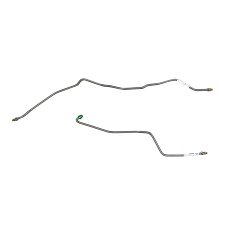 95-97 GM F-Body V8 with Traction Control, Rear Axle Brake Line Set; Steel - SSTubes