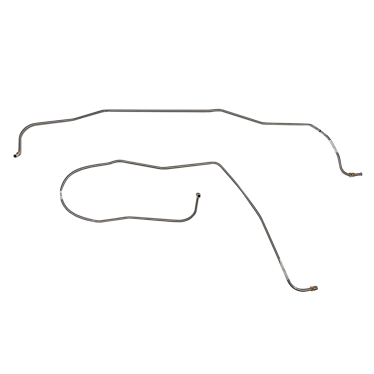 FTC6701SS- 67-69 Chevy Camaro, V8, Powerglide Transmission Cooler Line Set; Stainless - SSTubes