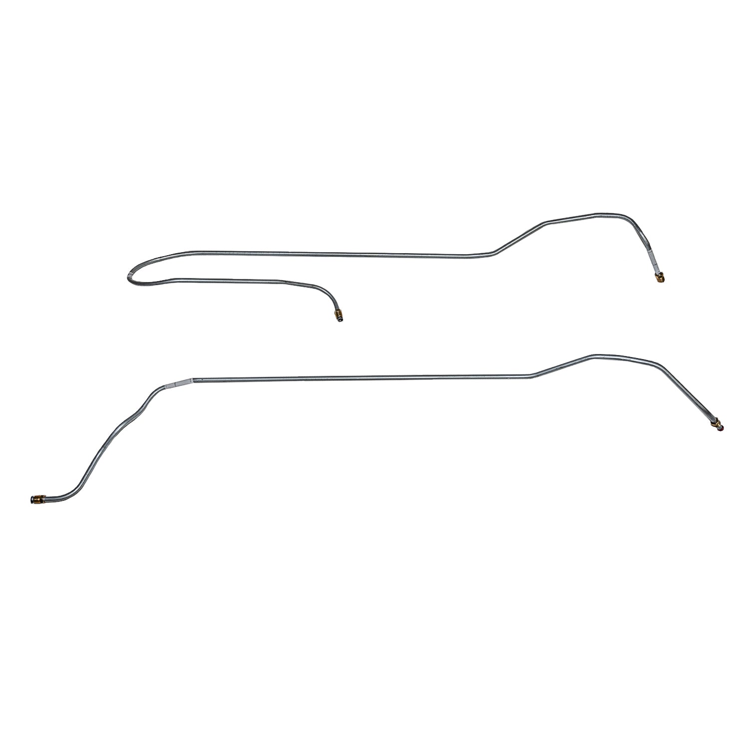 FTC6706SS- 67-69 Pontiac Firebird & Trans Am, Turbo-Hydramatic 350/400; 2pc Transmission Cooler Lines; Stainless - SSTubes