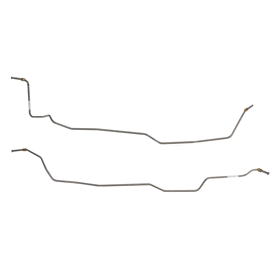 FTC7005OM- 70-74 Chevy Camaro Turbo-Hydramatic 350/400, Transmission Cooler Lines w/1/2" Radiator Ports; Steel - SSTubes