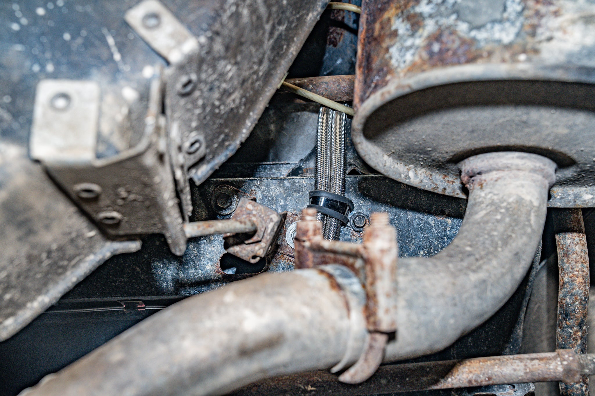 1986-91 Corvette L98, Quick Fix Fuel Hose; Braided Stainless - SSTubes