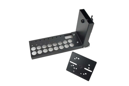 Rotating cylinder head stand with mounting plate