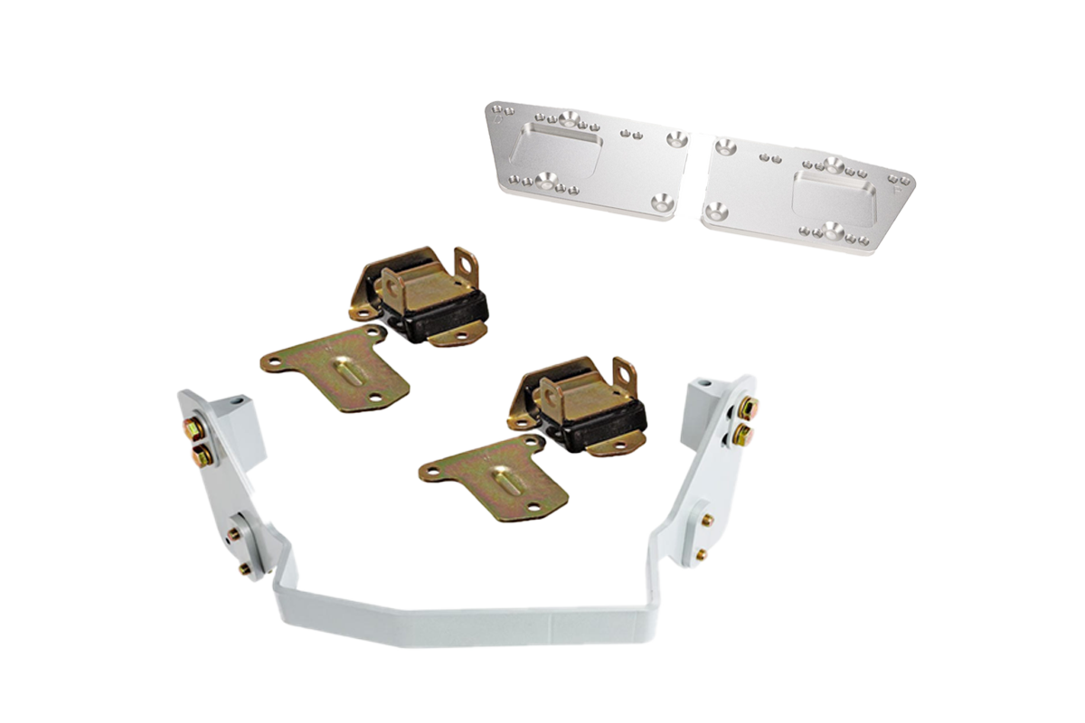 1984-1995 MUSTANG TO CHEVY LS MOTOR MOUNT ADAPTER KIT