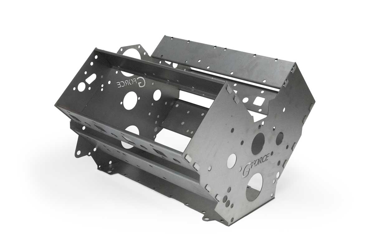 Swap Block  Mock Up 6.6L Duramax LML Engine Block | GF-EJ-DURAMAX angled view