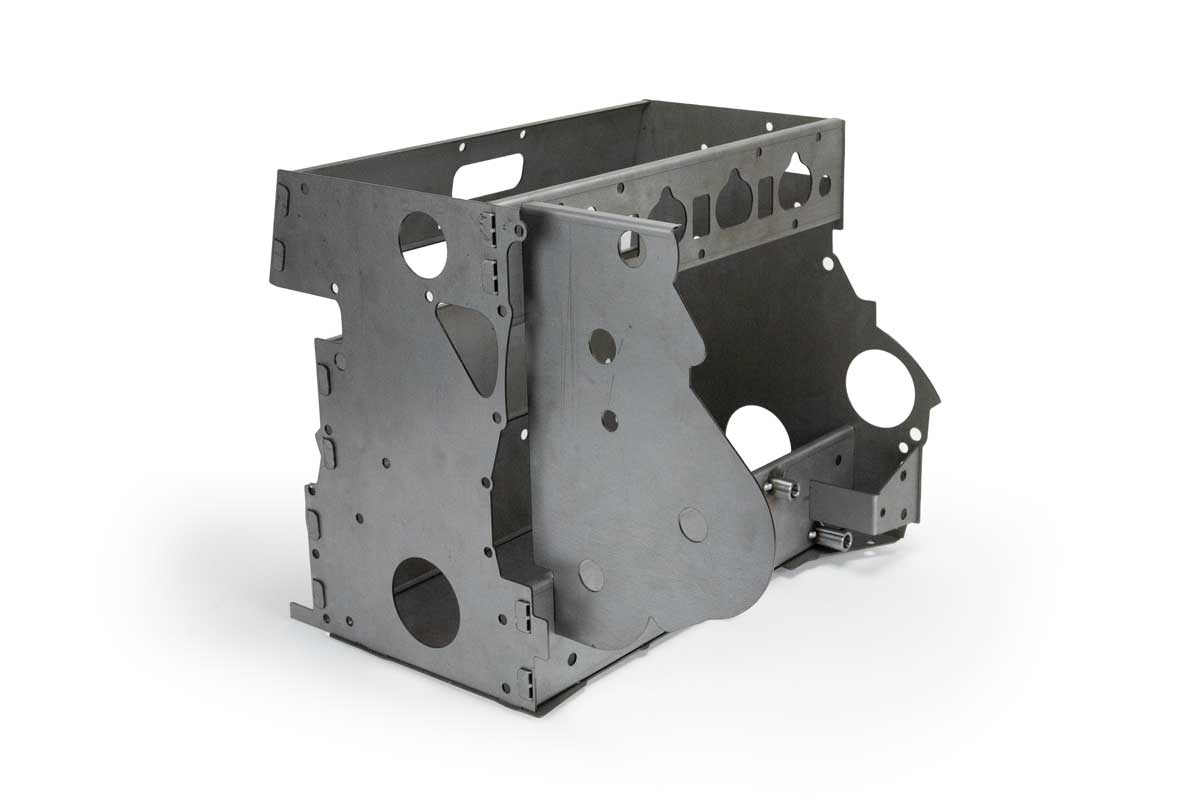 angled view Swap Block  MockUp for Honda K24Z3 Engine