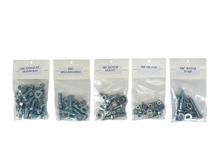 SBC Swap Block Mock Up Block Bolt Kits