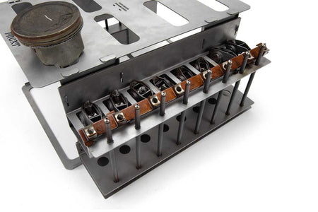 fficiently store your pistons, rods, rocker arms, pushrods, and lifters