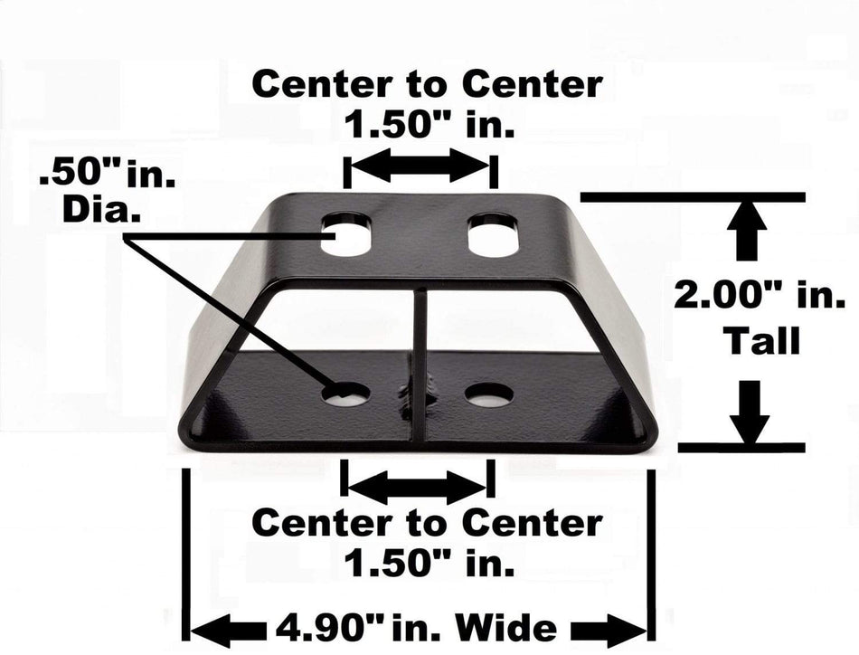 G Force transmision mount specification diagram