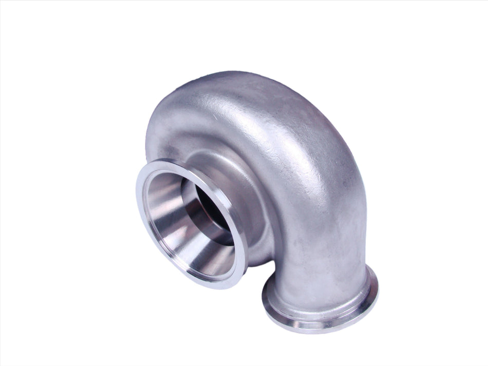 GT35 Stainless Steel T3 V-Band V-band Inlet / Outlet Exhaust Housing - SSTubes