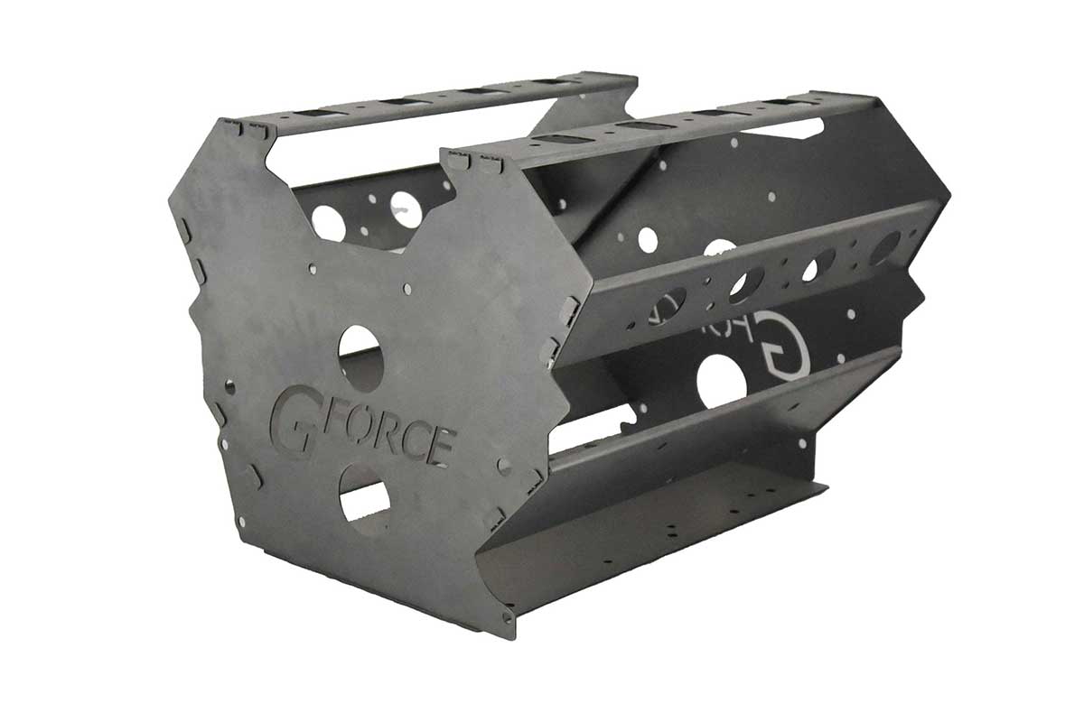 Godzilla engine Mock Up Swap Block  from G Force, angled view