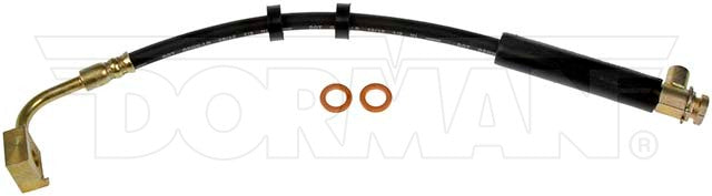 H621328 - 2001-06; 2008-10 Dodge Viper Rear-left Brake Hose; Rubber - SSTubes