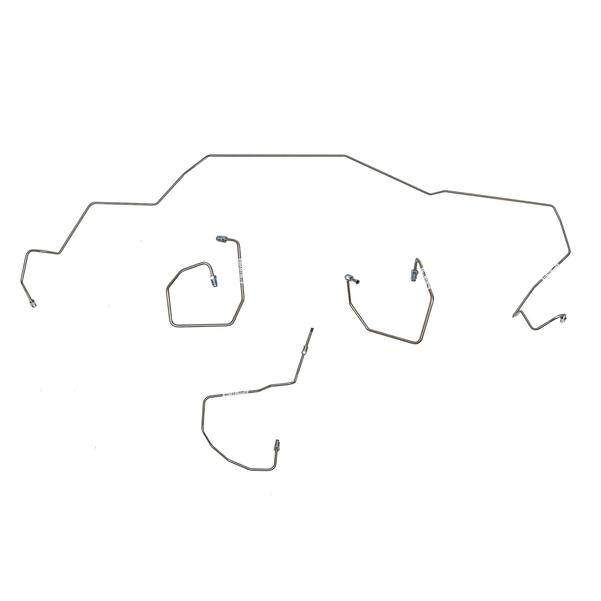 2003 Honda Odyssey, 3.5L V6, Front Brake Kit; Steel - SSTubes