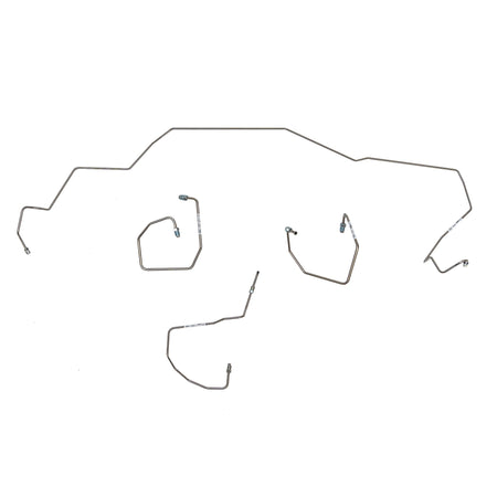 2003 Honda Odyssey, 3.5L V6, Front Brake Kit; Stainless - SSTubes