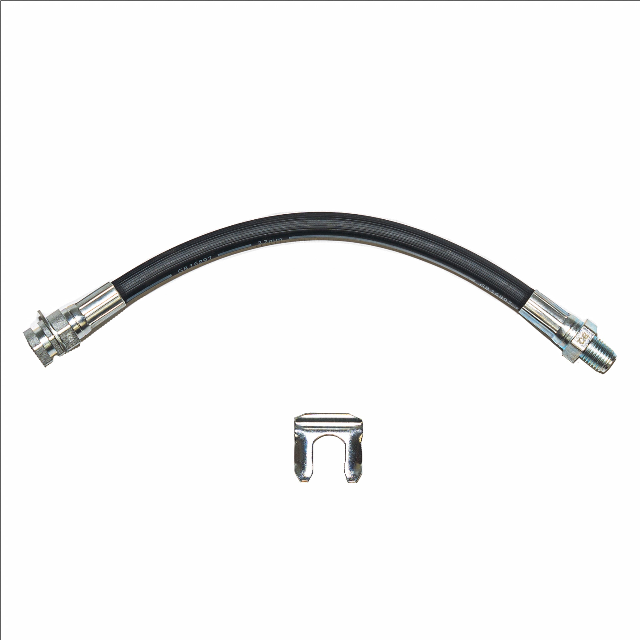 HSP3382OM- 63-82 Chevy Corvette; Rear Brake Hose; Rubber - SSTubes