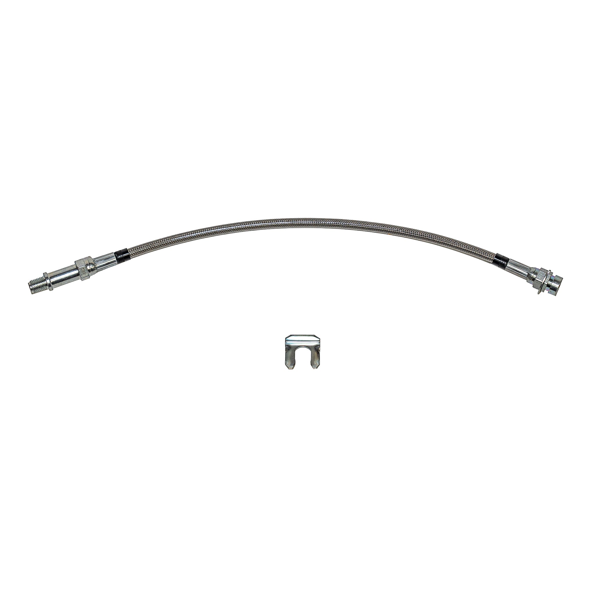 HSP3399SS- 66-69 Mopar B-Body, w/Dana Rear Brake Hose; Braided Stainless - SSTubes