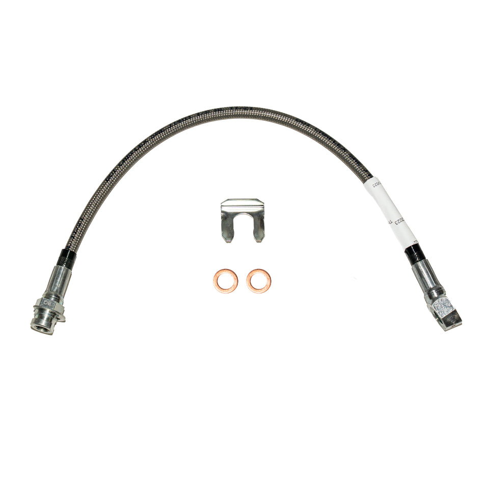 HSP4067SS- 65-66' Ford Thunderbird; Front Disc Brake Flex Hose, 2 Required; Stainless - SSTubes