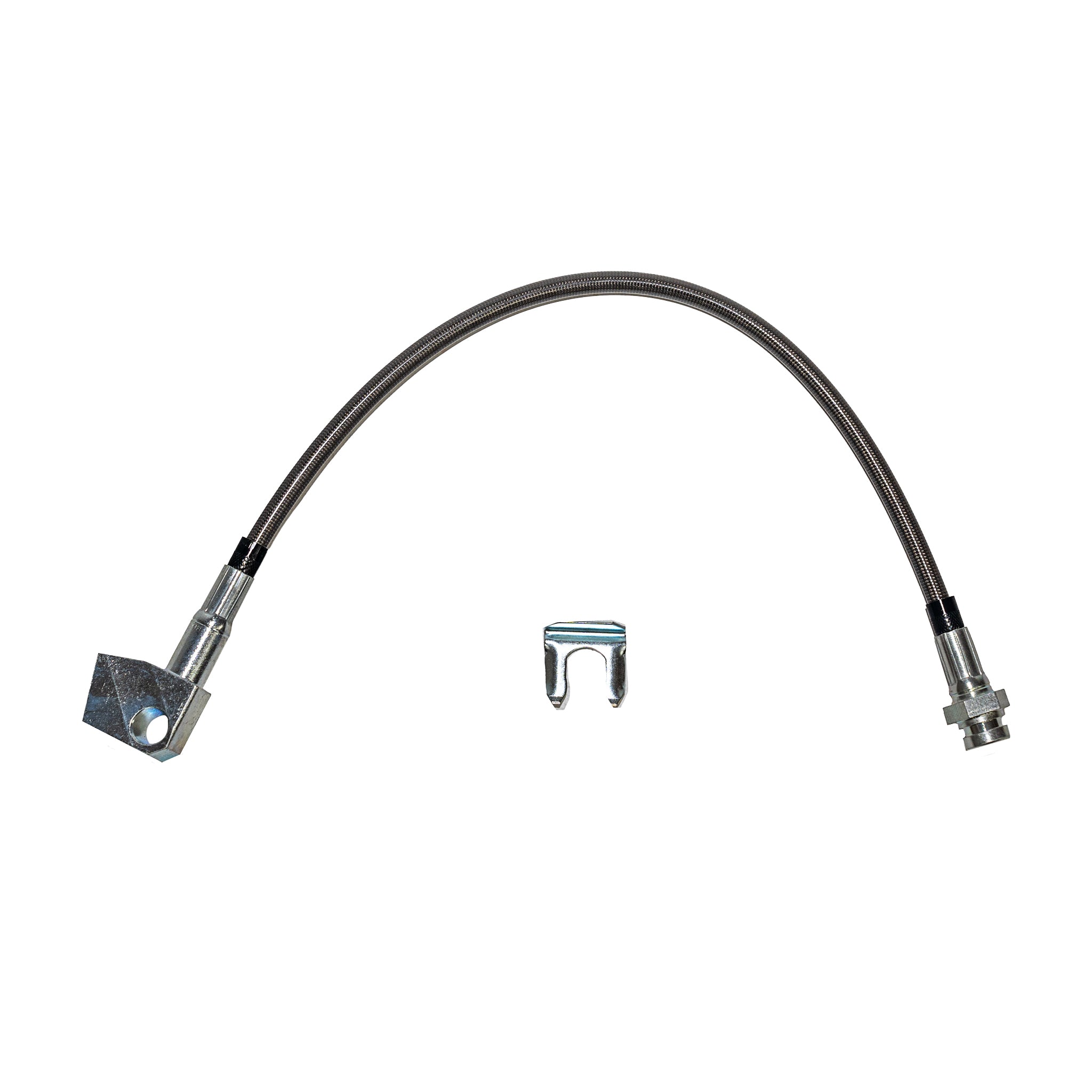 HSP4285SS - 70 Mopar E-Body Rear Brake Hose; Braided Stainless - SSTubes