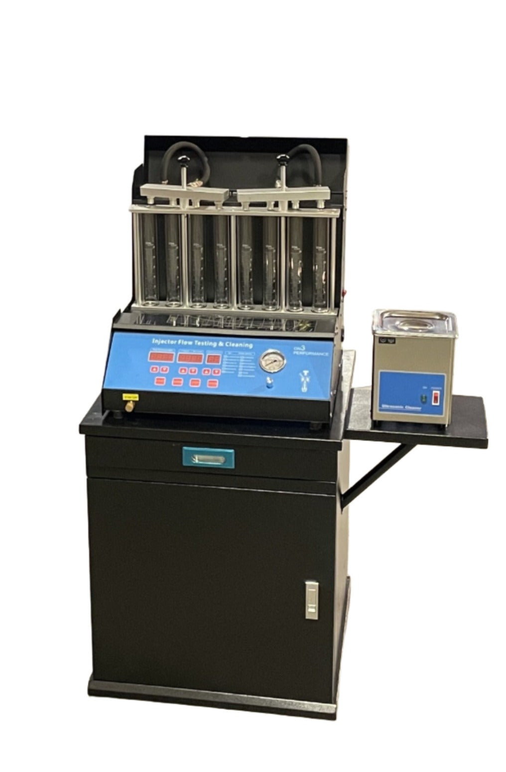 Injector Flow Testing Bench / Injector Ultra Sonic Cleaner - 8 Cylinder - SSTubes