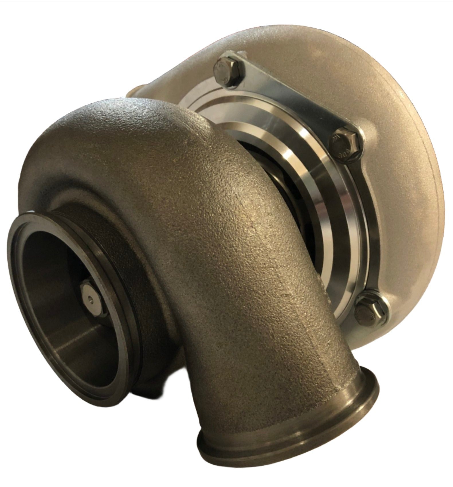 6763 Billet Wheel- Reverse Rotation Turbocharger -T3 V-Band - SSTubes