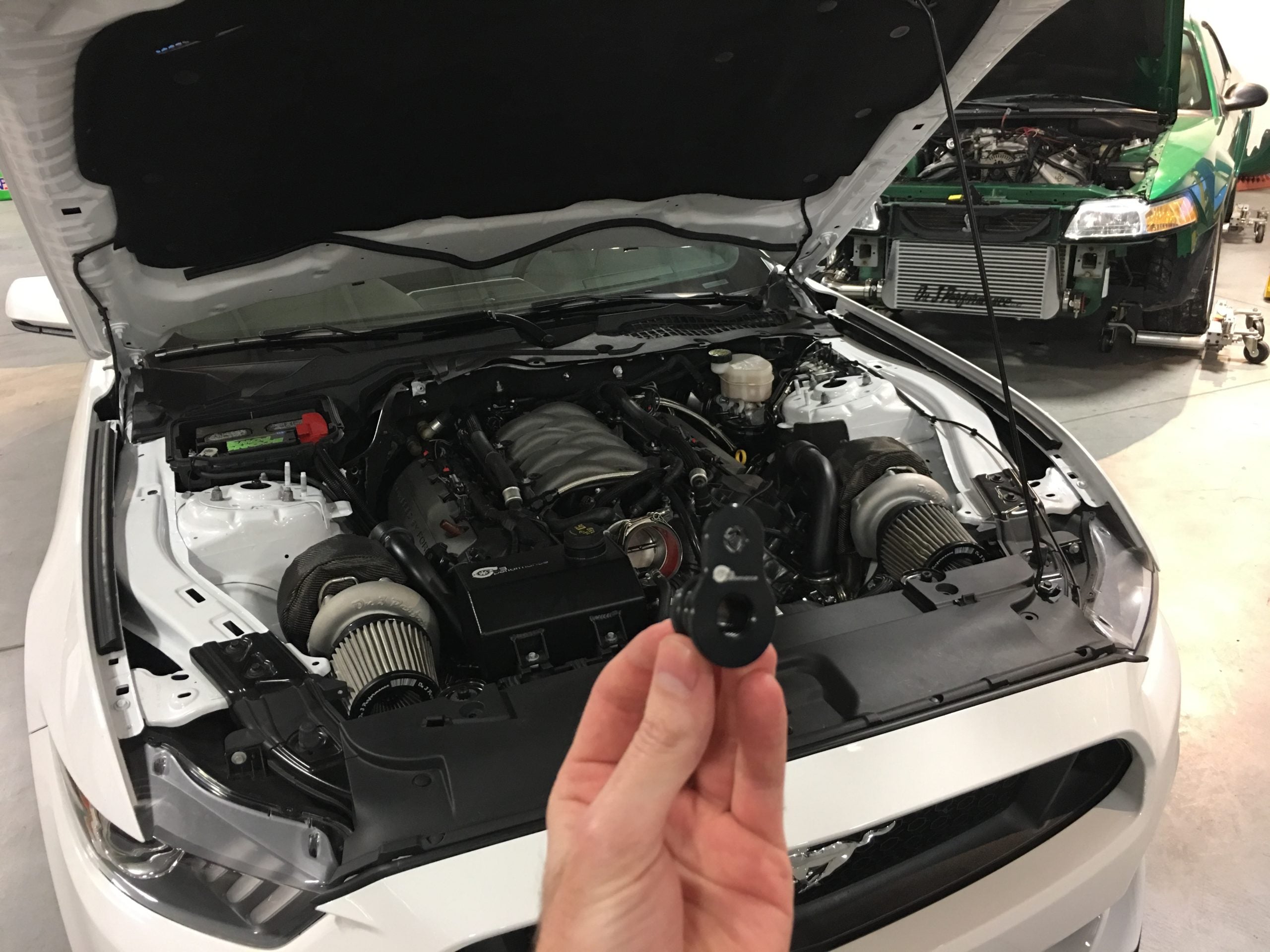 (2011-2017) Coyote 5.0 Intake Manifold Vacuum / Boost Tap Billet Fitting - Mustang or Truck - SSTubes