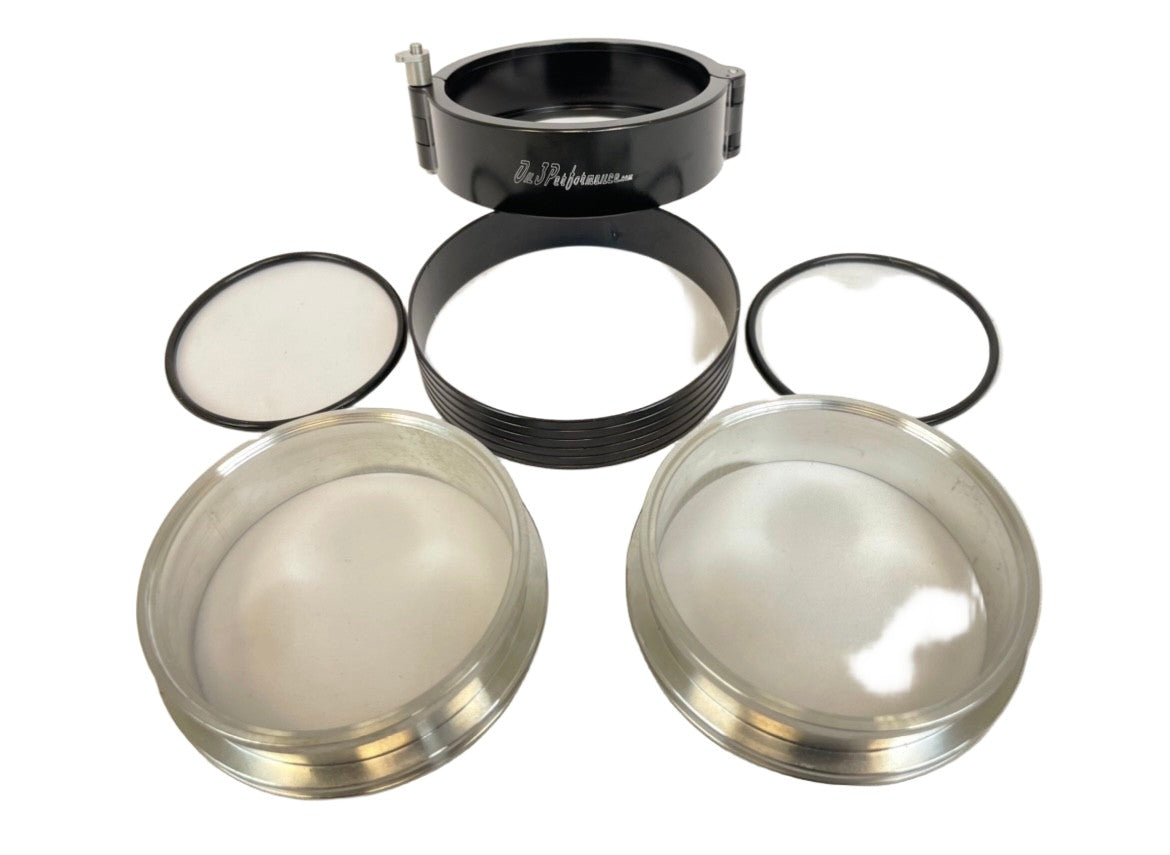 On 3 Performance 2.5" Aluminum Quick Connect Intercooler Clamp Set - SSTubes