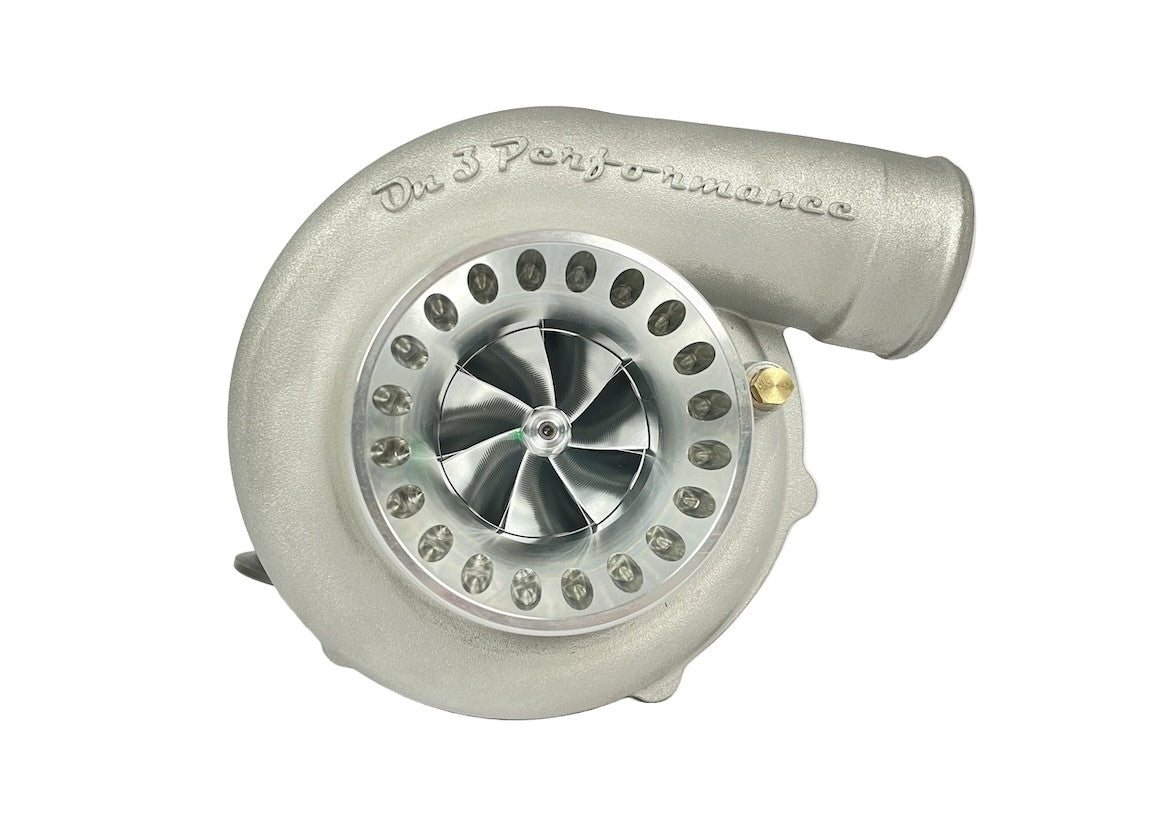 6466 Billet Wheel T4 V-Band Turbocharger - Journal Bearing - SSTubes