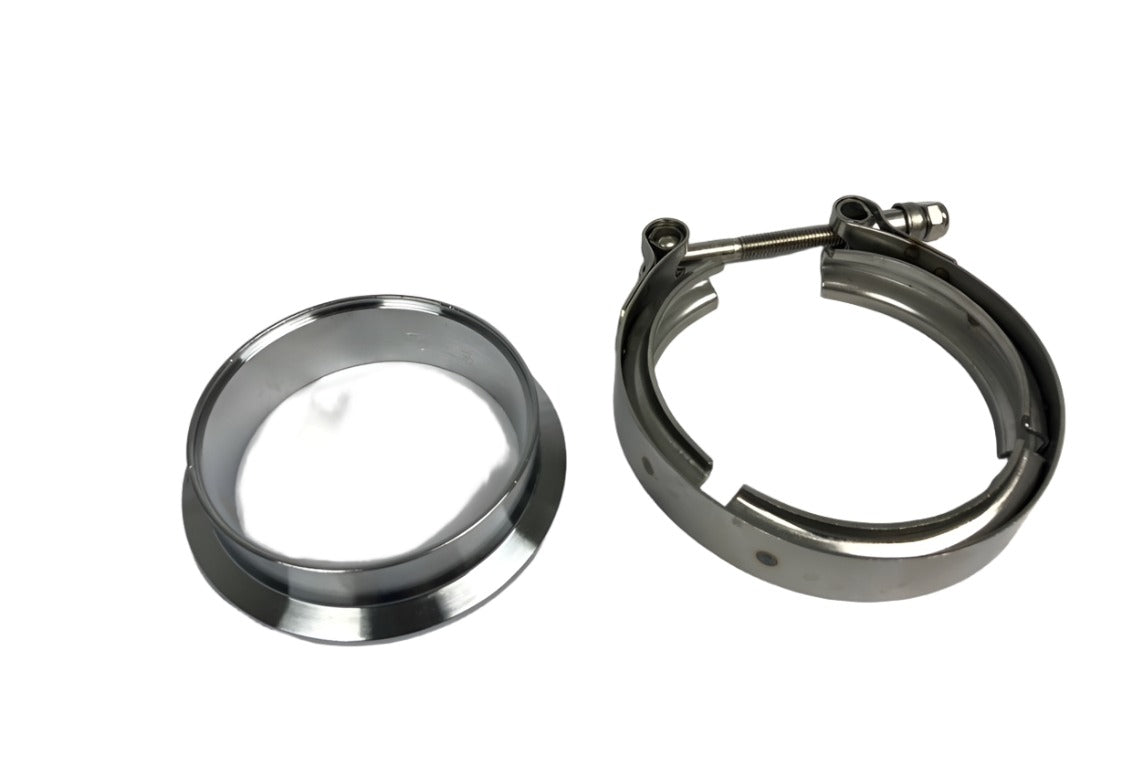 Pro-Mod Turbo Exhaust Housing Inlet Flange / Clamp Kit - SSTubes